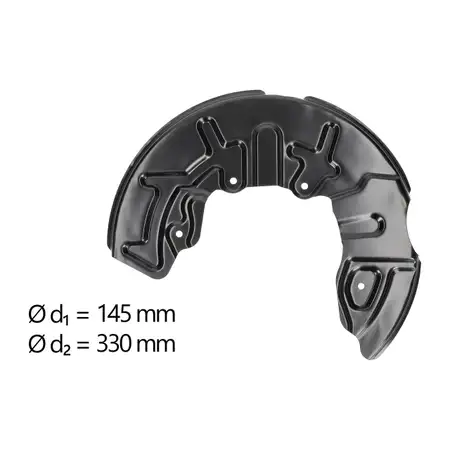 AIC Abdeckblech Ankerblech Bremsscheibe f&uuml;r AUDI A4 B6 B7 vorne rechts 8E0615312A