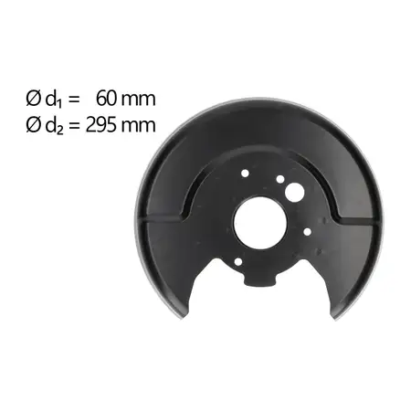 AIC Abdeckblech Ankerblech Bremsscheibe f&uuml;r NISSAN Primera P12 hinten rechts 44150-AU001