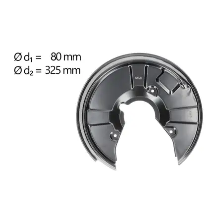 AIC 57067 Abdeckblech Ankerblech f&uuml;r AUDI A4 B6 B7 SEAT Exeo 3R2 3R5 hinten rechts