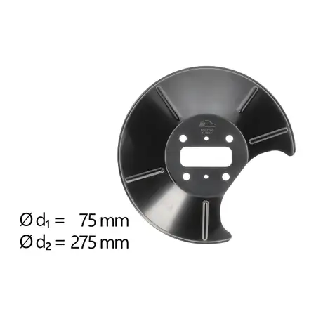 AIC Abdeckblech Ankerblech f&uuml;r FORD Focus 1 MK1 Fiesta 5 hinten links 1138516