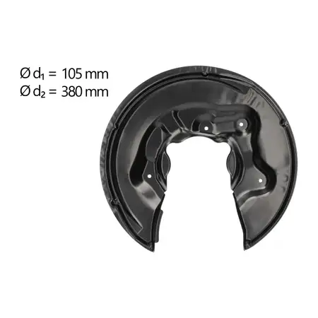 AIC Abdeckblech f&uuml;r VW Golf 6 Passat B6 B7 SKODA Superb 2 hinten rechts 5N0615612E