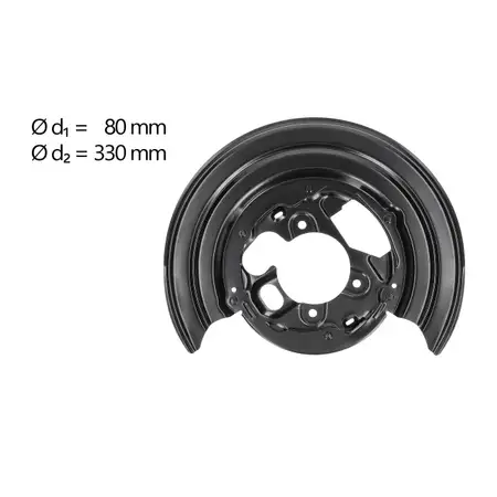 AIC Abdeckblech Ankerblech f&uuml;r VW Crafter 30-50 2E 2F PR 0WF hinten rechts 2E0609452