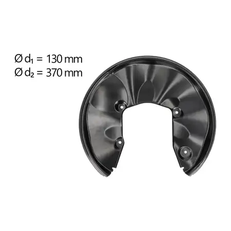 AIC 58194 Abdeckblech Ankerblech f&uuml;r AUDI A4 B7 A6 C6 Hinterachse links 4F0615611