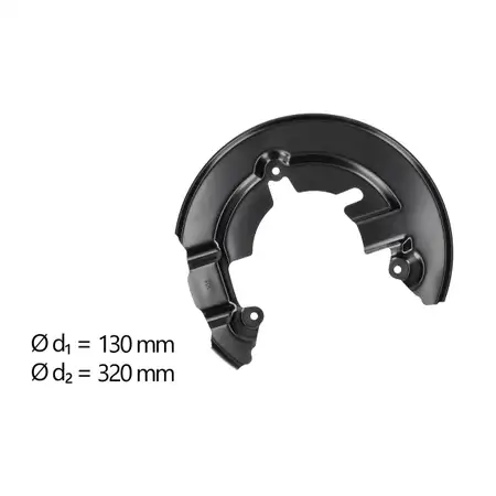 AIC 58103 Abdeckblech Ankerblech f&uuml;r FORD C-Max 2 FOCUS III GRAND C-MAX vorne rechts