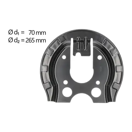 AIC 58259 Abdeckblech Ankerblech f&uuml;r CITROEN C4 PEUGEOT 307 Hinterachse 4209A9