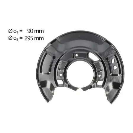 AIC 58261 Abdeckblech Ankerblech f&uuml;r TOYOTA Yaris P9 Vorderachse links 477820D050