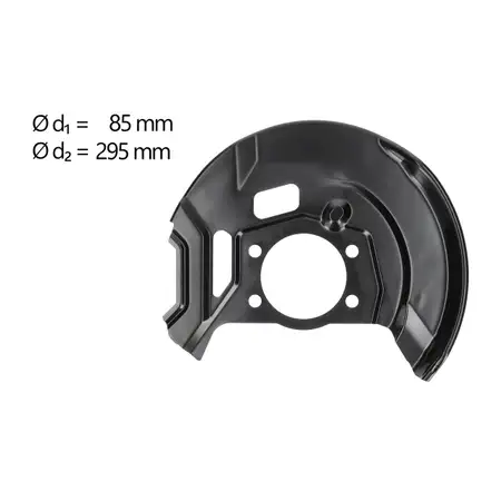 AIC 58267 Abdeckblech Ankerblech f&uuml;r NISSAN Qashqai 2 Kadjar vorne rechts 411514EA0A