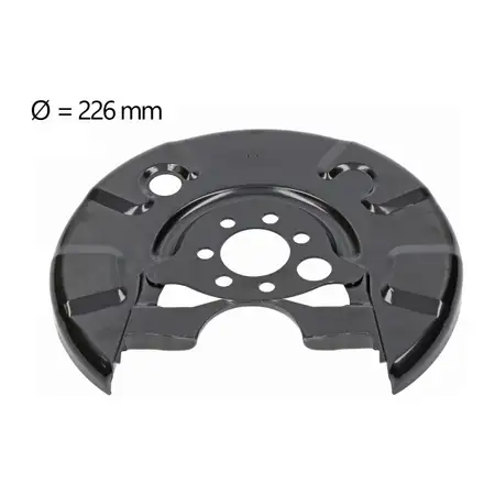 AIC Abdeckblech Ankerblech Bremsscheibe f&uuml;r VW Passat B3/4 Hinterachse rechts 357615610