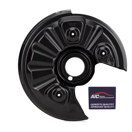AIC Spritzblech Bremsscheibe f&uuml;r VW Passat B8 Touran SKODA Octavia 3 4 AUDI hinten rechts
