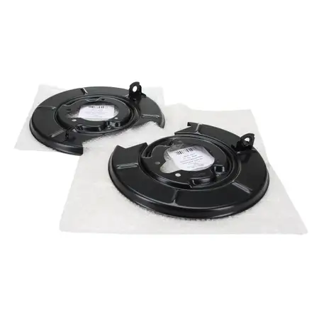 2x AIC Abdeckblech Ankerblech Spritzblech Bremsscheibe f&uuml;r BMW 3er E30 E36 Compact hinten