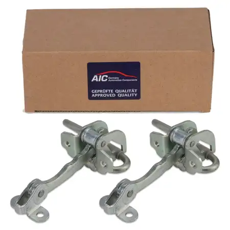 2x AIC T&uuml;rfeststeller T&uuml;rsteller T&uuml;rfangband f&uuml;r FIAT Punto 188 bis 05.2003 vorne