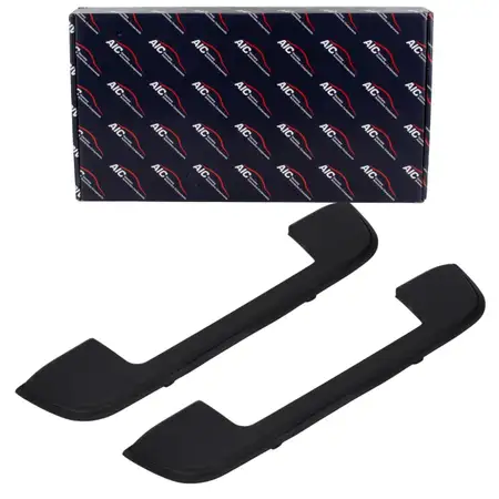 2x AIC T&uuml;rgriffrahmen Blende + Dichtung f&uuml;r BMW 3er E36 5er E34 hinten 51228119076