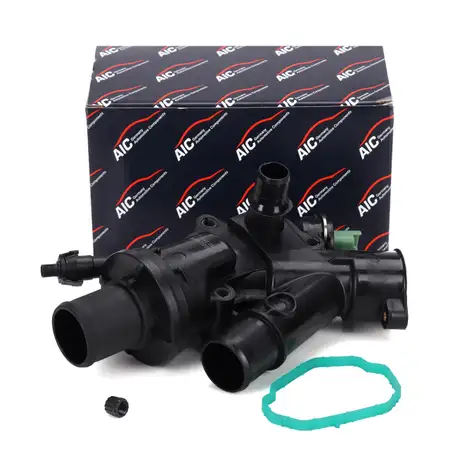 AIC Thermostatgeh&auml;use + Sensor + Dichtung f&uuml;r CITROEN PEUGEOT SEAT FORD TOYOTA KIA HYUNDAI