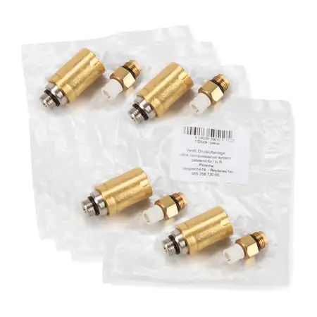 4x AIC Restdruckhalteventil Federbein f&uuml;r AUDI Q7 4LB PORSCHE Cayenne 9PA VW Touareg 7L