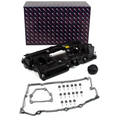 AIC Ventildeckel + Dichtung + Deckel f&uuml;r BMW 1er E87 118i 120i 3er E90 E91 318i N46