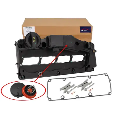 AIC Ventildeckel Deckel Halter Einspritzventil f&uuml;r AUDI A3 8V A4 B8 A6 C7 Q2 Q3 Q5 2.0 TDI