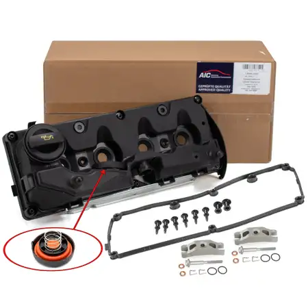 AIC Ventildeckel Deckel Halter Einspritzventil f&uuml;r VW Golf 6 Passat B6 B7 Polo 1.6 TDI