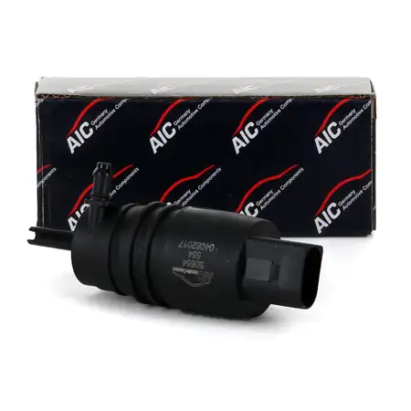 AIC Waschwasserpumpe f&uuml;r AUDI BMW LAND ROVER MERCEDES PORSCHE RENAULT SEAT SKODA SMART VW