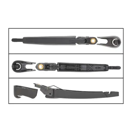 AIC 55325 Heckwischerarm Wischerarm + Kappe f&uuml;r SMART ForTwo 451 hinten 4518240028