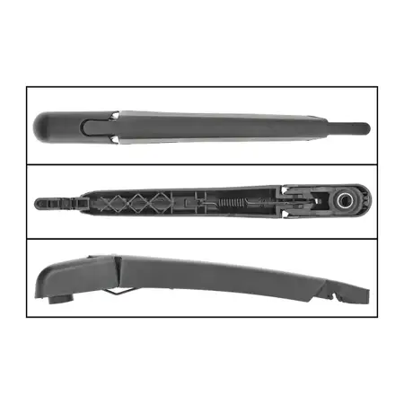 AIC 59724 Heckwischerarm Wischerarm Heckscheibe + Kappe f&uuml;r BMW i2 I01 hinten 61627306460