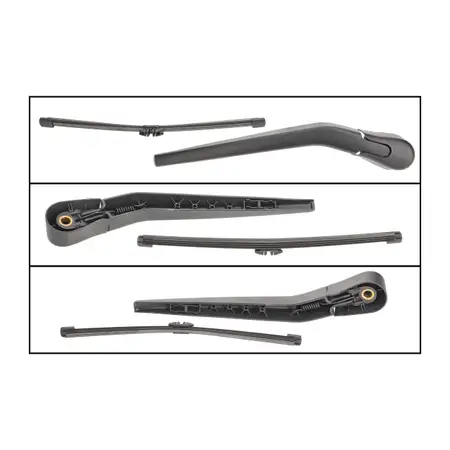 AIC 73847 Heckwischerarm + Wischblatt + Kappe f&uuml;r VOLVO V40 hinten 31253325