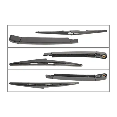 AIC 73843 Heckwischerarm + Wischblatt + Kappe f&uuml;r OPEL Vectra C Signum CC hinten 93174151