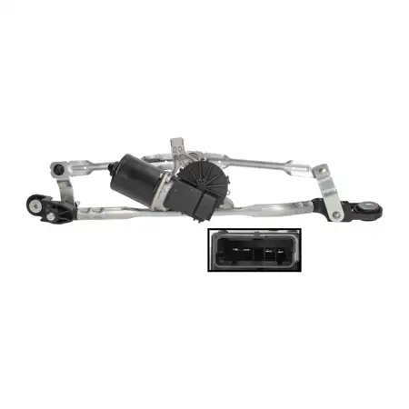 AIC 71259 Wischergest&auml;nge + Elektromotor f&uuml;r RENAULT Megane 3 Fluence vorne 288000007R