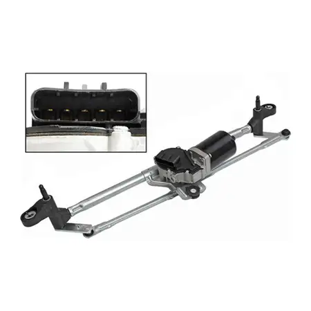 AIC 71265 Wischergest&auml;nge + Elektromotor f&uuml;r FIAT Stilo 192_ vorne 46784604/51705235