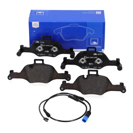 ATE Original Bremsbel&auml;ge + Warnsensor f&uuml;r BMW X5 G05 X6 G06 ohne M-Sportbremse vorne