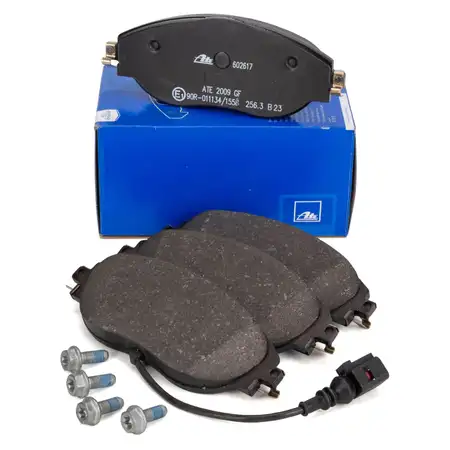 ATE 13.0460-2617.2 Original Bremsbel&auml;ge + Sensor f&uuml;r VW Golf 7 8 Passat B8 Tiguan A3 vorne