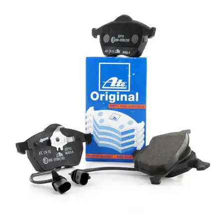 ATE 13.0460-7110.2 Original Bremsbel&auml;ge + Wako f&uuml;r VW Passat B5 AUDI A4 B5-B7 A6 C5 vorne