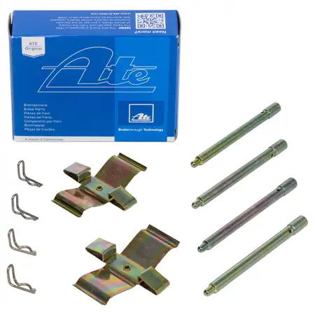 ATE Zubeh&ouml;rsatz Bremsbel&auml;ge f&uuml;r PORSCHE 911 2.7 S 3.0 SC Carrera 01.-12.1974 hinten