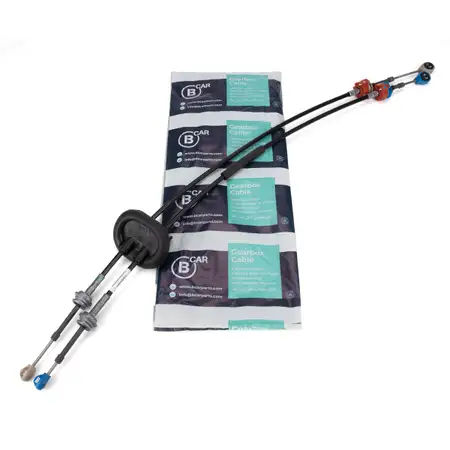 B CAR 001CT004 Seilzug Doppelseilzug Schaltgetriebe f&uuml;r CITROEN C2 C3 1 + 2 1.4 HDi 2444FE