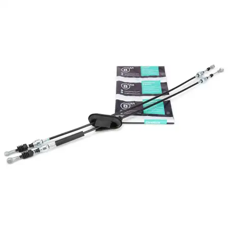 B CAR 001FT800 Seilzug Doppelseilzug Schaltzug Schaltgetriebe f&uuml;r FIAT Doblo 223 46806267