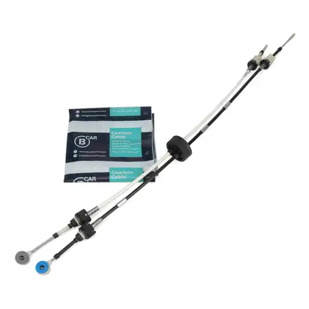 B CAR Seilzug Doppelseilzug Schaltzug Schaltgetriebe f&uuml;r OPEL Astra H 758434 / 55350266