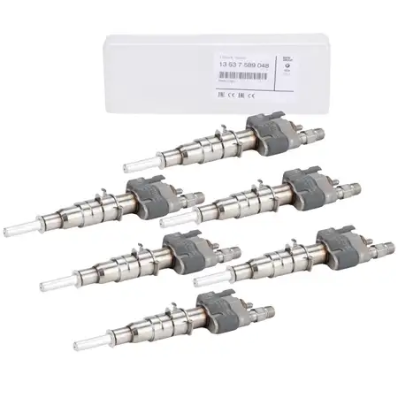 6x ORIGINAL BMW Einspritzd&uuml;se 3er E90-93 5er E60 E61 F10 F11 E63 6er E64 N53 13537589048