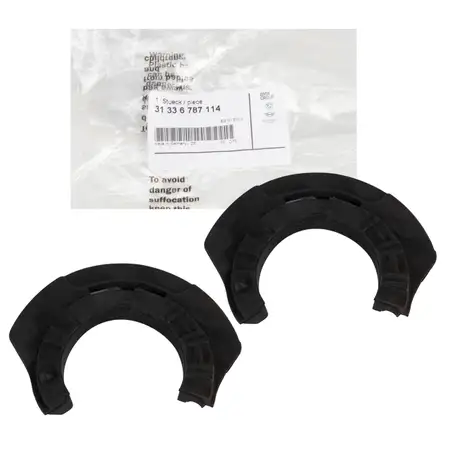 2x ORIGINAL BMW Federunterlage F20-23 F30-34 F32-36 bis 07.2016 vorne unten 31336787114