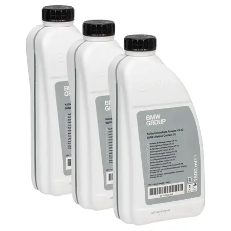 4,5L ORIGINAL BMW K&uuml;hlerfrostschutz Frostox HT-12 LC18 Konzentrat GR&Uuml;N 83195A42DF3