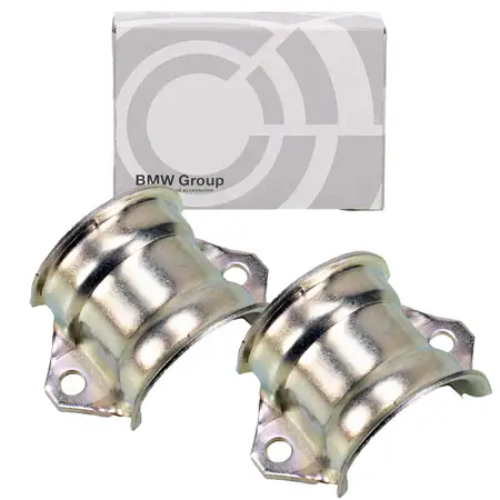 2x ORIGINAL BMW Halteb&uuml;gel Halterung Stabilisator E36 E28 E34 E24 E32 Z3 vorne 31351131622