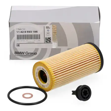 ORIGINAL BMW MINI &Ouml;lfilter 1er F40 2er F44 F45/46 X1 F48 F55/56/57 F54 F60 11428593186