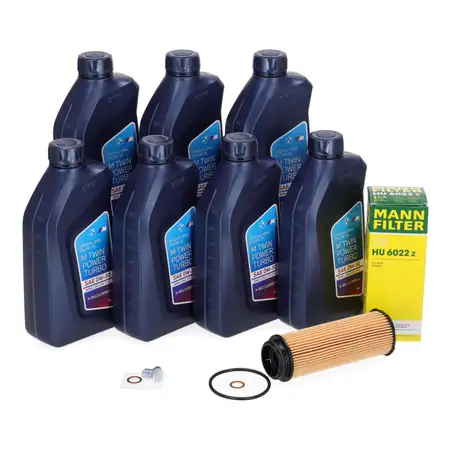 7L ORIGINAL 0W30 Motor&ouml;l + MANN &Ouml;lfilter f&uuml;r BMW M140i M240i 340i M340i 440i M440i B58