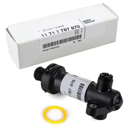 ORIGINAL BMW Thermostat for EGR Cooling + Sealing Ring E87 E46 E90-93 E60/61 X5 X6 M47/57