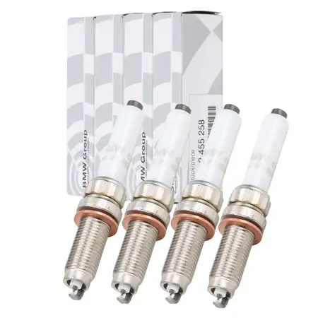 4x ORIGINAL BMW Z&uuml;ndkerze 1er 2er 3er 4er 5er 6er 7er X1 X2 X3 X4 Z4 B48 12122455258