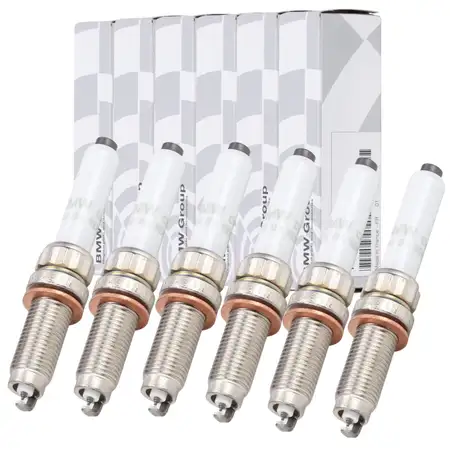 6x ORIGINAL BMW Z&uuml;ndkerze 1er 2er 3er 4er 5er 6er 7er 8er X3-7 Z4 B58 S58 12122455258