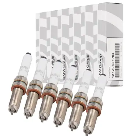 6x ORIGINAL BMW HIGH POWER Z&uuml;ndkerze 4er G22 M440i Mild-Hybrid 374/387 PS B58 12125A1A259