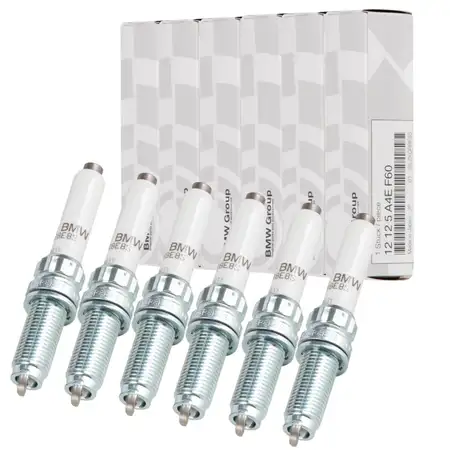 6x ORIGINAL BMW Z&uuml;ndkerze M2 G87 M3 G80 G81 M4 G82 G83 X3M F97 X4M F98 S58 12125A4EF60