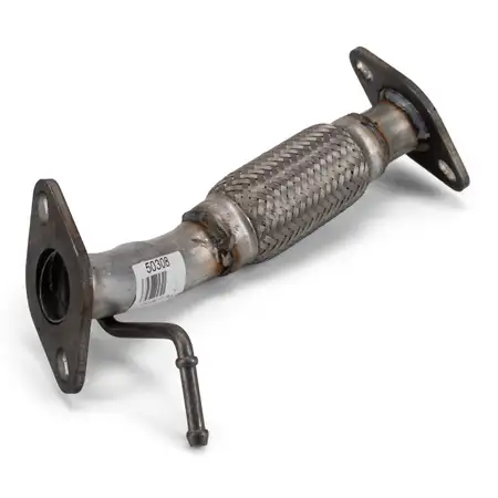 Y-pipe, connecting pipe, flexible pipe for Hyundai i30 FD, Kia Ceed ED 1.4, 1.6 (center)