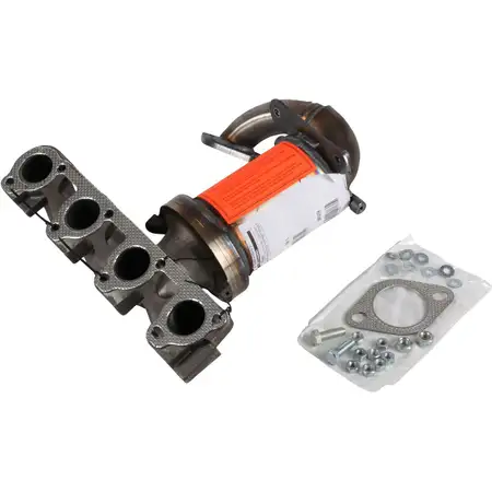 KATALYSATOR KR&Uuml;MMERKAT KAT f&uuml;r FORD Fiesta 5 MK5 1.3 69 PS 06.2002-03.2007