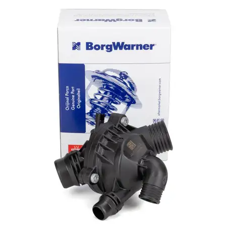 BORGWARNER Thermostat + Dichtung f&uuml;r BMW 1er E88 E82 3er E90-E93 F10 F11 F07 F25 N54 N55