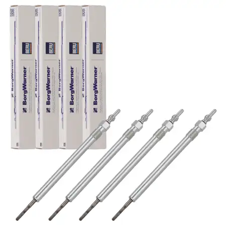 4x BERU GE137 Gl&uuml;hkerze f&uuml;r OPEL Insignia A B Zafira C Antara 2.0 CDTi 1214109 / 55578336